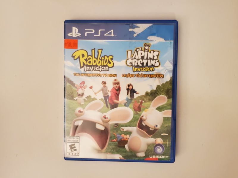 Sony PlayStation 4 Rabbids Invasion: The Interactive TV Show video game