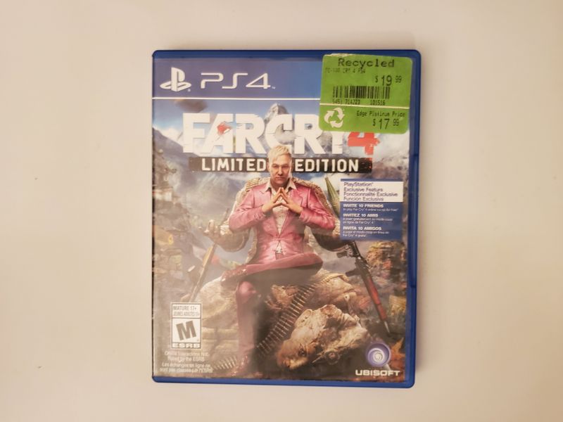 Sony PlayStation 4 Farcry 4 Limited Edition video game