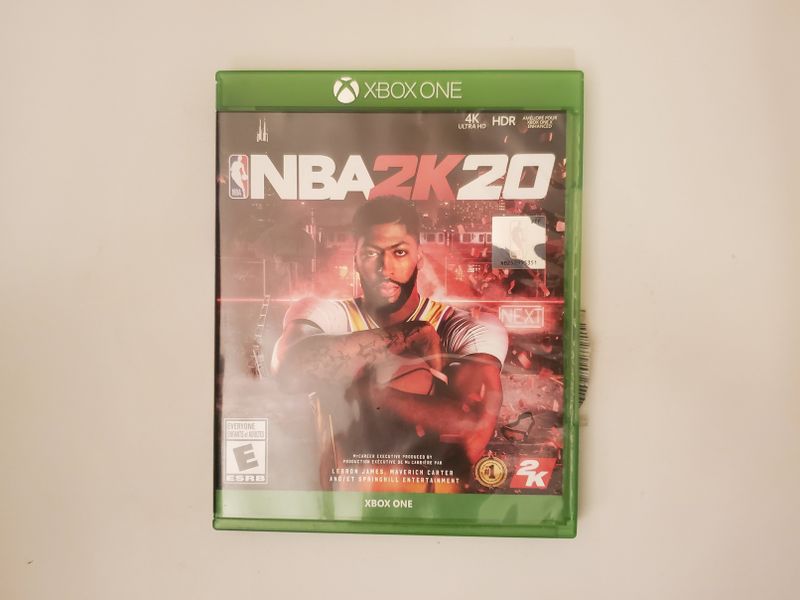 Microsoft Xbox One NBA 2K20 video game