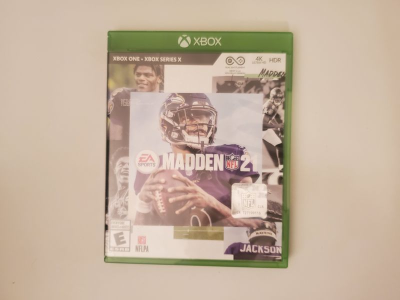 Microsoft Xbox One Madden NFL 21 video game
