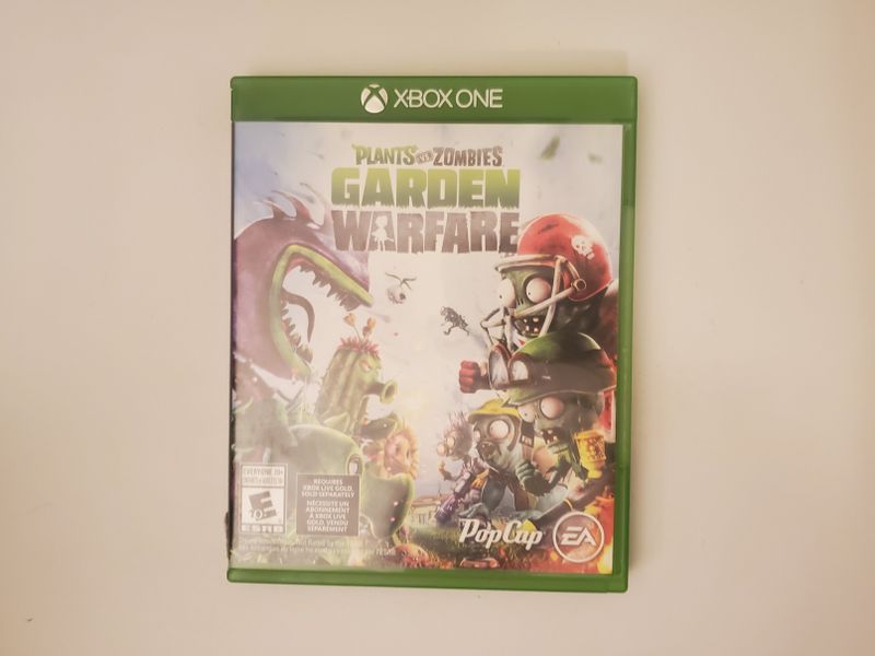 Microsoft Xbox One Plants vs Zombies Garden Warfare video game