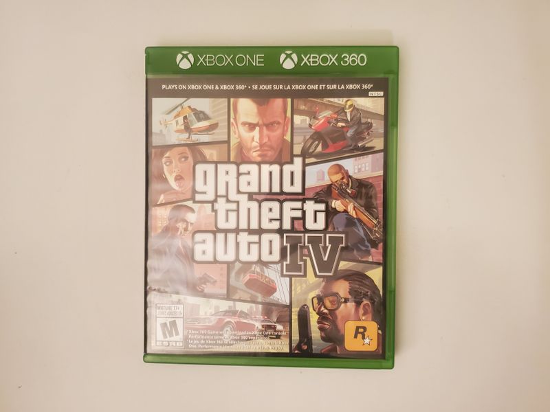 Microsoft Xbox One Grand Theft Auto IV video game