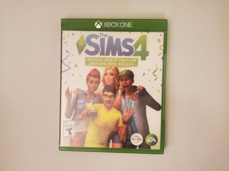 Microsoft Xbox One The Sims 4: Deluxe Party Edition video game