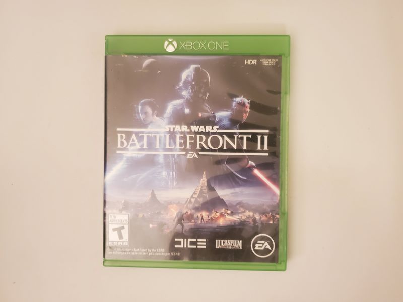 Microsoft Xbox One Star Wars Battlefront II video game