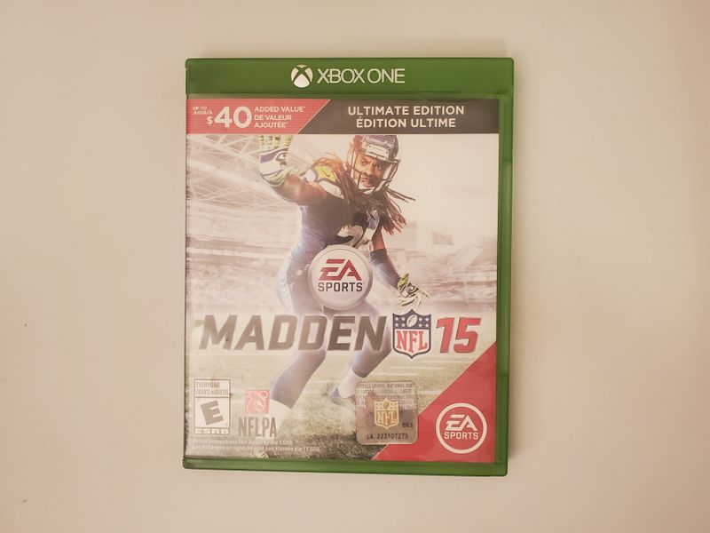 Microsoft Xbox One Madden NFL 15: Ultimate Edition video game