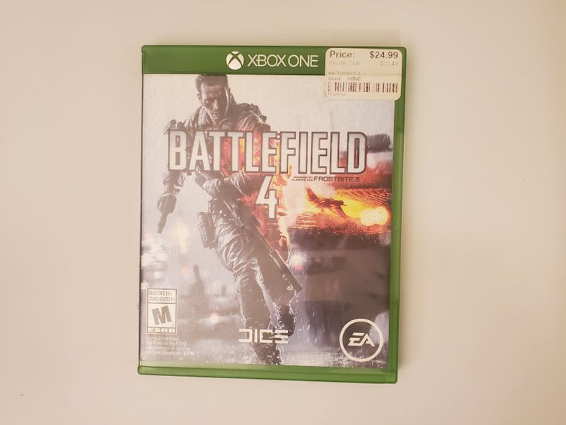 Microsoft Xbox One Battlefield 4 video game