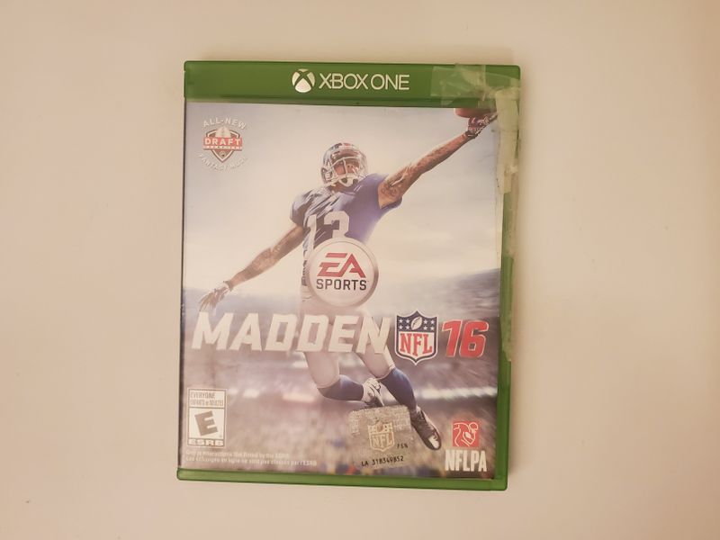 Microsoft Xbox One Madden 16 video game