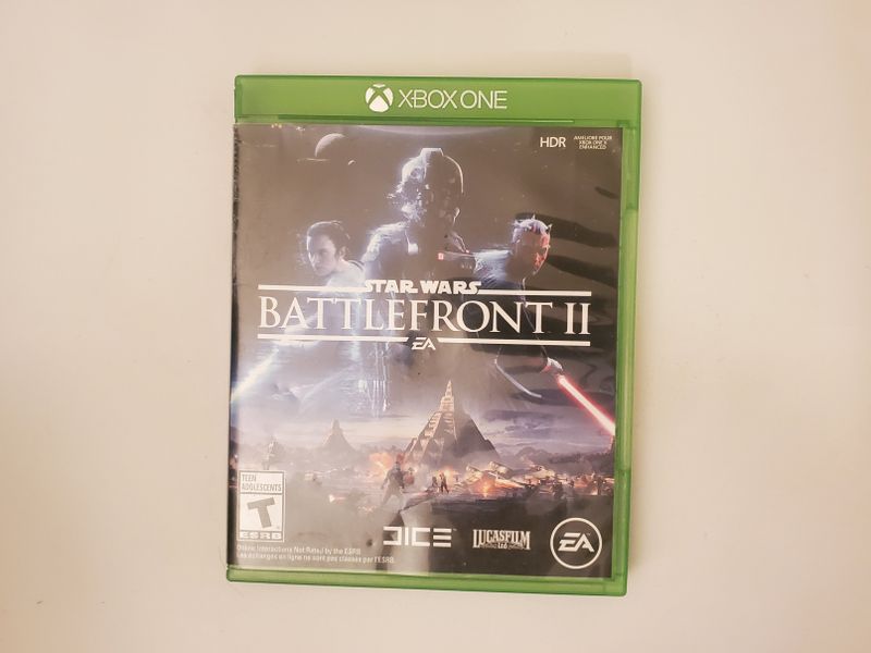Microsoft Xbox One Star Wars Battlefront II video game