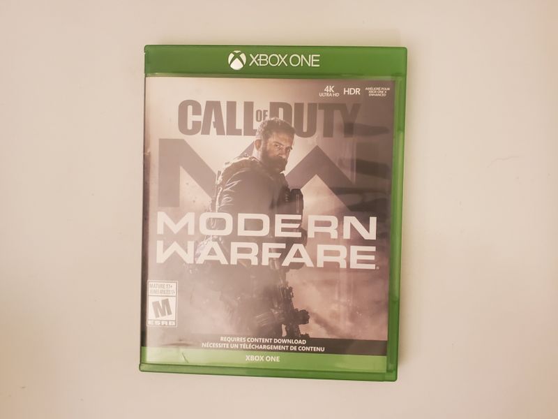 Microsoft Xbox One Call of Duty: Modern Warfare video game