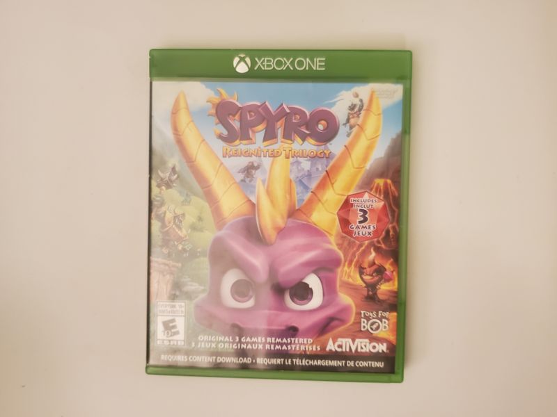 Microsoft Xbox One Spyro Reignited Trilogy video game