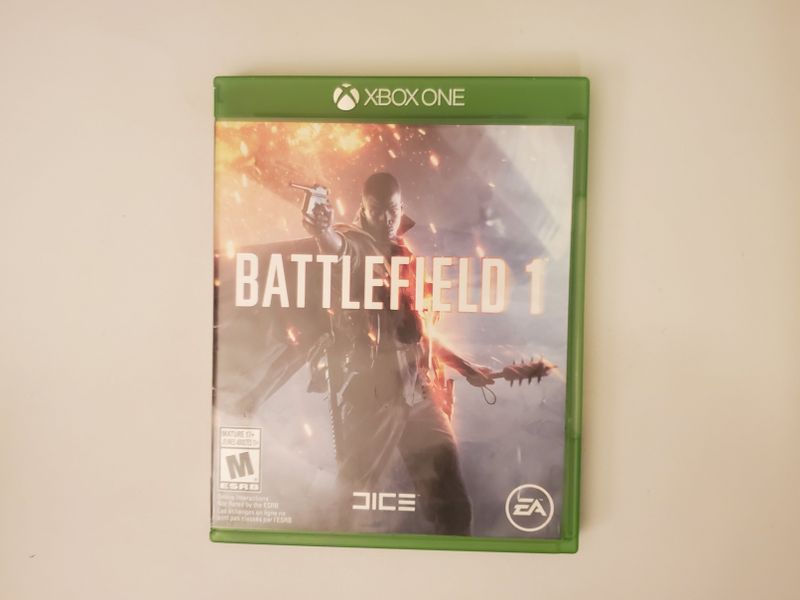 Microsoft Xbox One Battlefield 1 video game