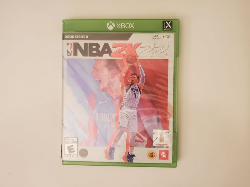 Microsoft Xbox Series X NBA 2K22 video game
