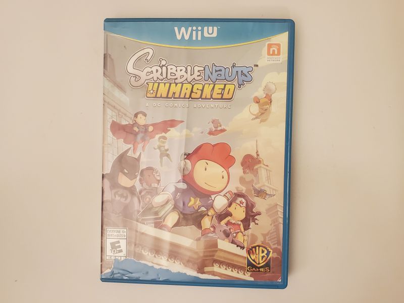 Nintendo Wii U Scribblenauts Unmasked: A DC Comics Adventure video game