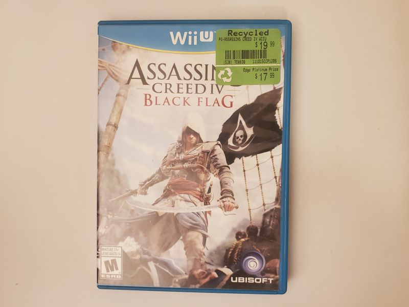 Nintendo Wii U Assassin's Creed IV: Black Flag video game
