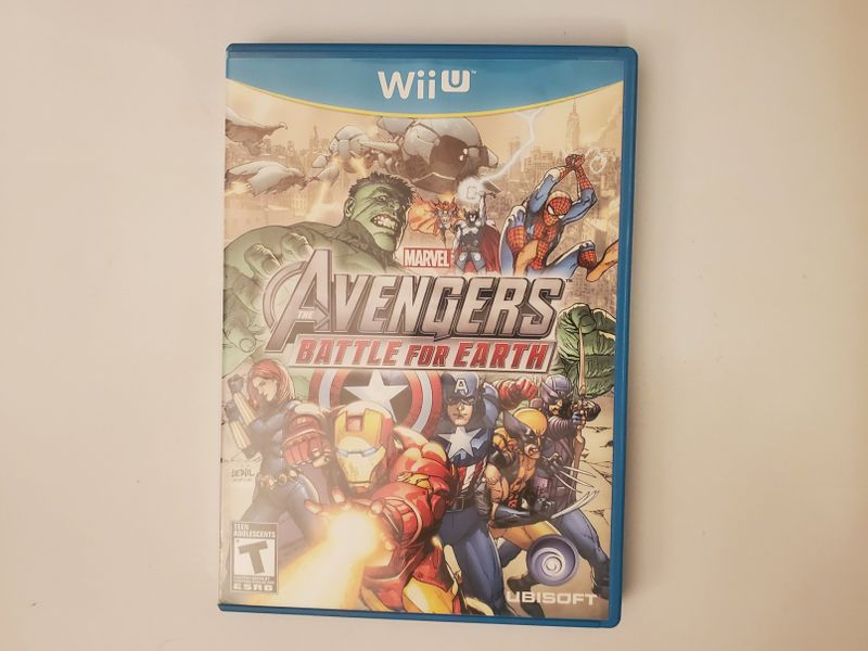 Nintendo Wii U Marvel Avengers Battle For Earth video game