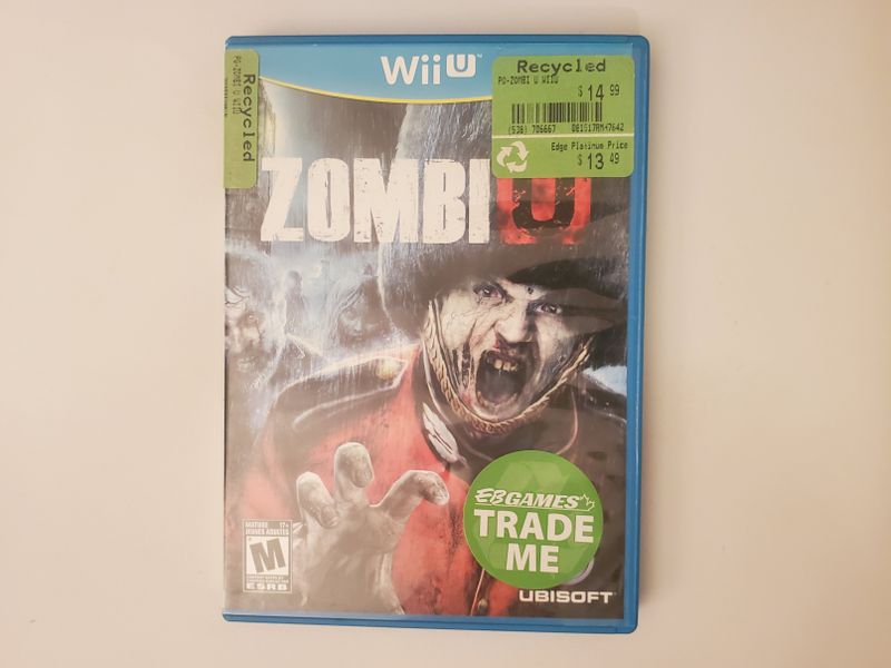 Nintendo Wii U ZombiU video game