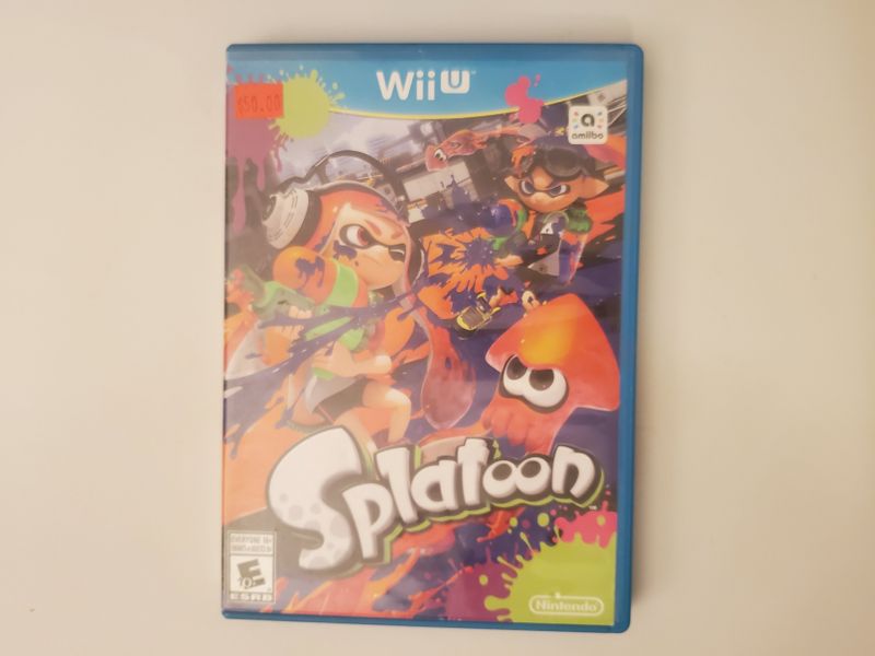 Nintendo Wii U Splatoon video game