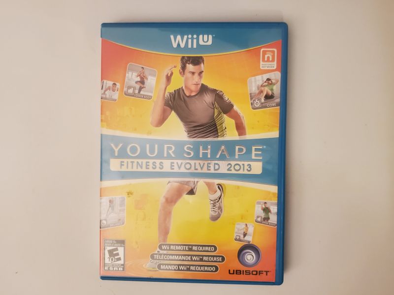 Nintendo Wii U Your Shape: Fitness Evolved 2013 video game