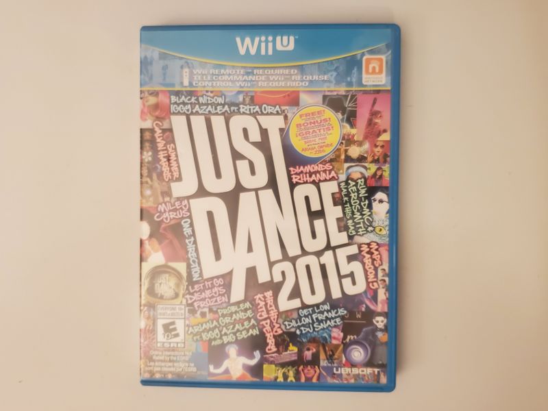 Nintendo Wii U Just Dance 2015 video game