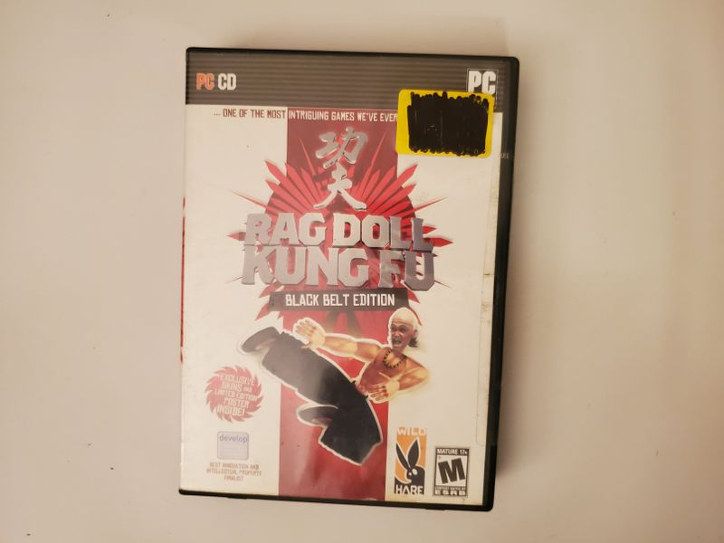 PC Rag Doll Kung Fu: Black Belt Edition video game