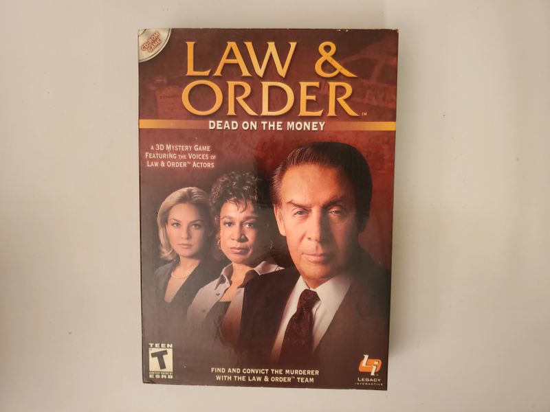 PC Law & Order: Dead on the Money video game