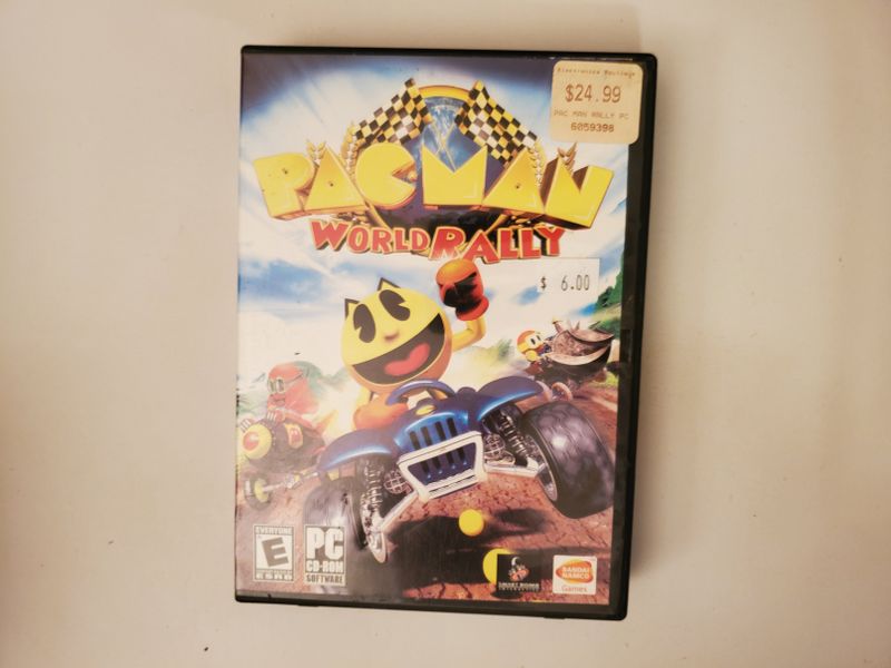 PC Pac-Man World Rally video game