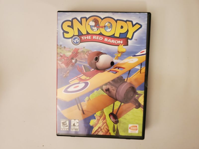 PC Snoopy vs. The Red Baron video game