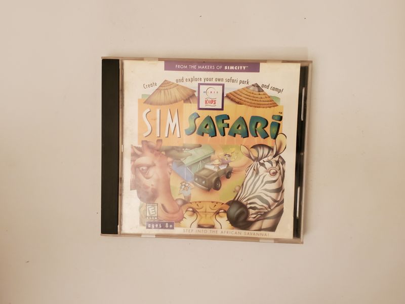 PC SimSafari video game