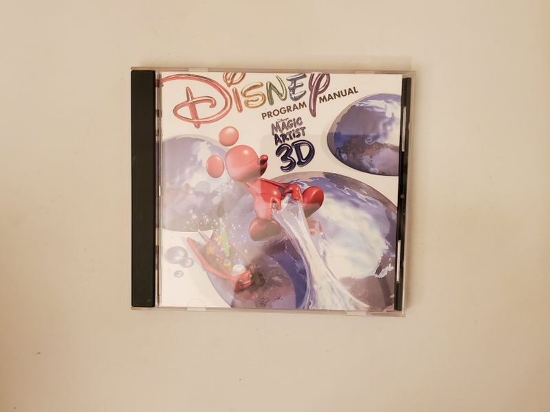PC Disney's Magic Artist 3D video game