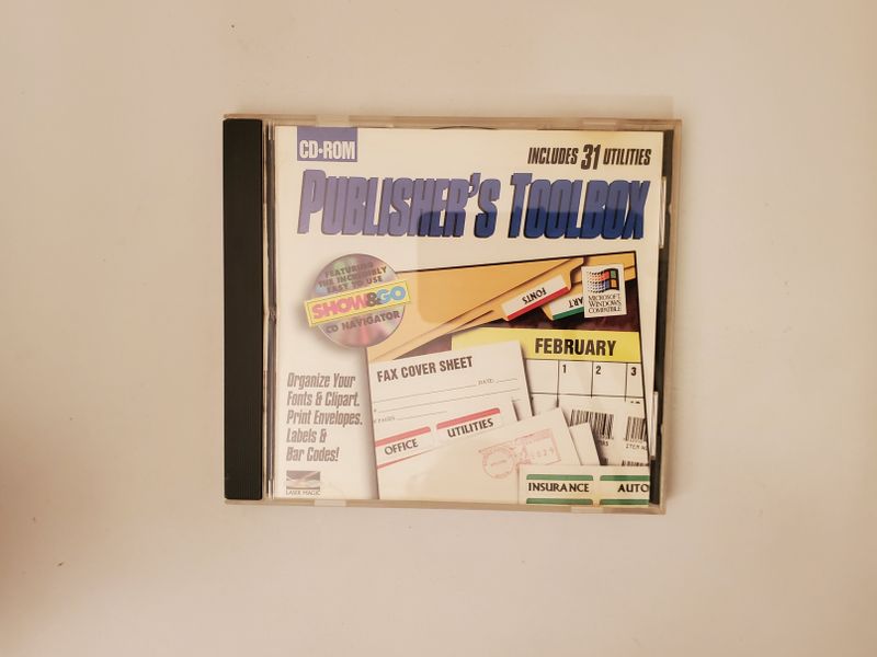 PC Publisher's Toolbox video game