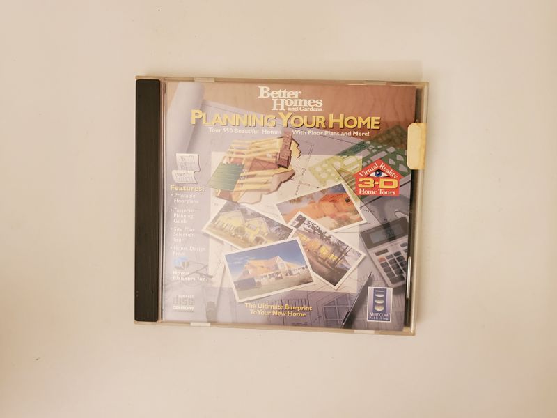 PC Better Homes and Gardens: Planning Your Home video game