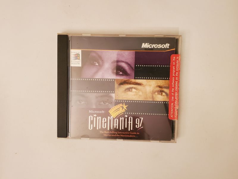 PC Microsoft Cinemania 97 video game