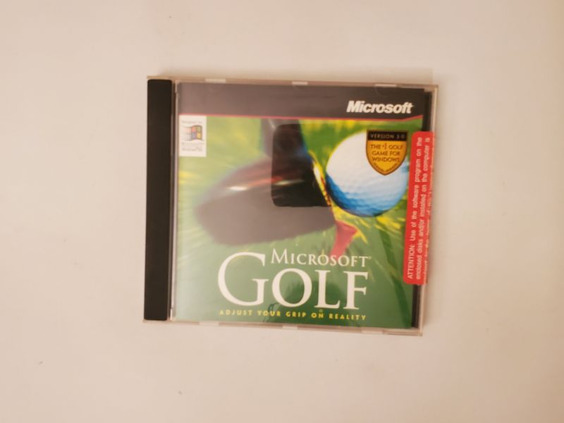 PC Microsoft Golf (Version 3.0) video game