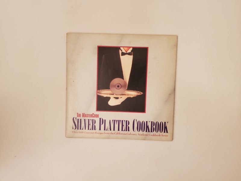 CD The MasterCook Silver Platter Cookbook video game