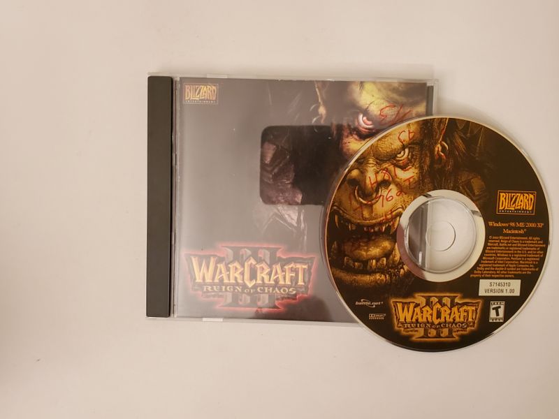 PC Warcraft III: Reign of Chaos video game