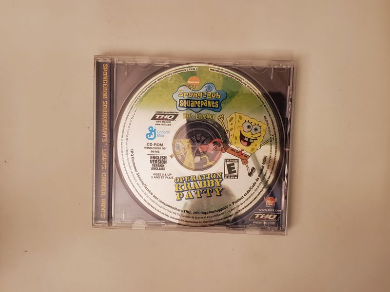PC SpongeBob SquarePants: Operation Krabby Patty video game