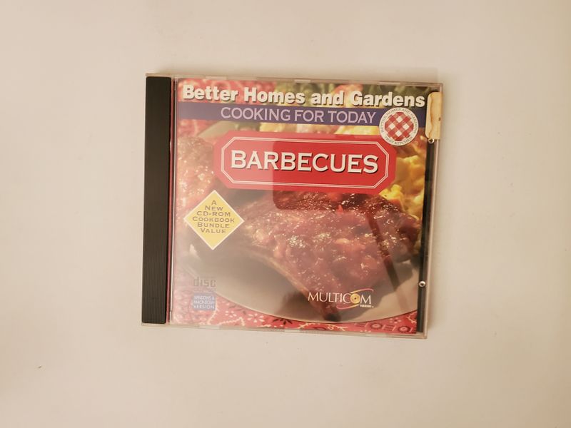 PC Better Homes and Gardens: Cooking for Today - Barbecues video game