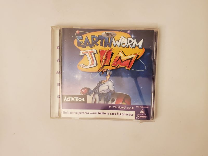 PC Earthworm Jim video game