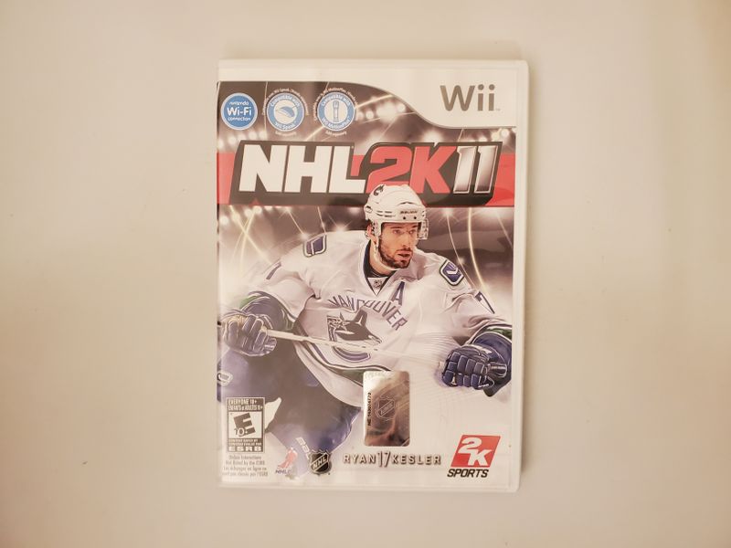 Nintendo Wii NHL 2K11 video game