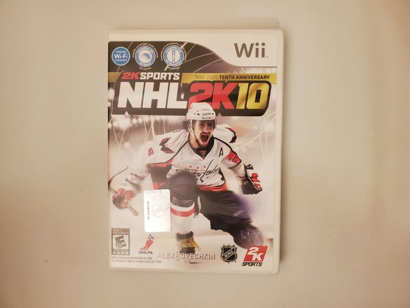 Nintendo Wii NHL 2K10 video game