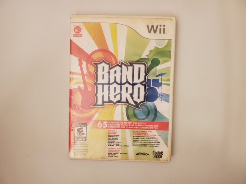 Nintendo Wii Band Hero video game