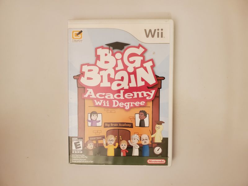 Nintendo Wii Big Brain Academy Wii Degree video game