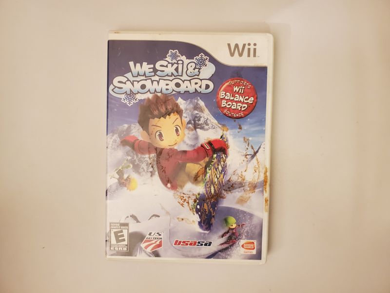 Nintendo Wii We Ski & Snowboard video game
