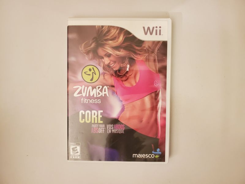 Nintendo Wii Zumba Fitness Core video game