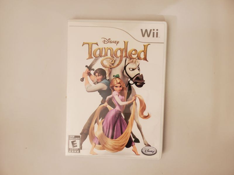 Nintendo Wii Disney Tangled video game