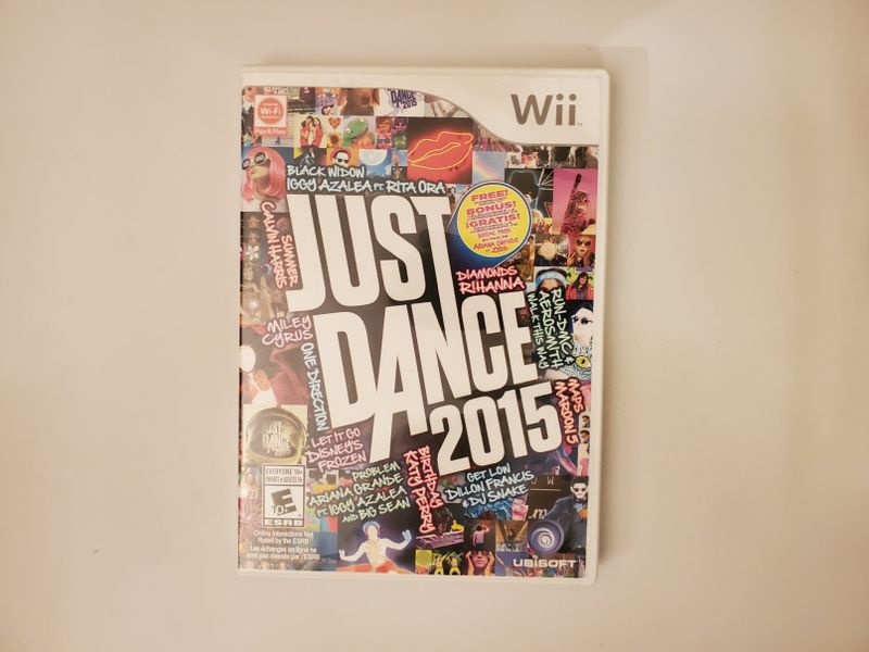 Nintendo Wii Just Dance 2015 video game