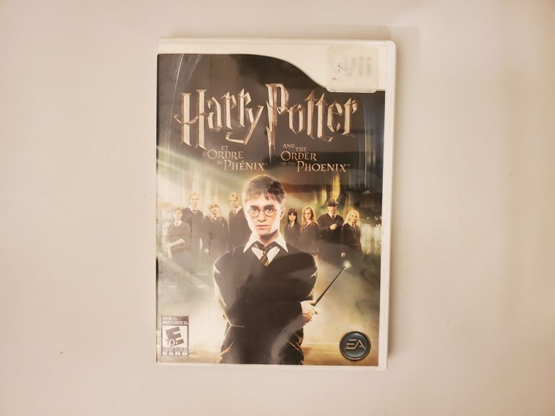 Nintendo Wii Harry Potter and the Order of the Phoenix video game