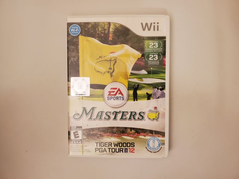 Nintendo Wii Tiger Woods PGA Tour 12: The Masters video game