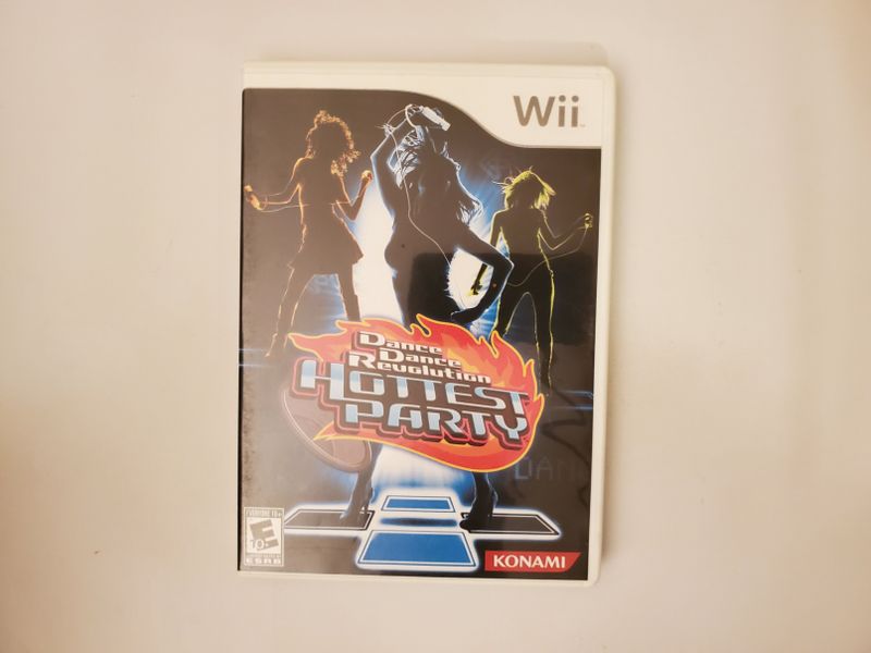 Nintendo Wii Dance Dance Revolution Hottest Party video game