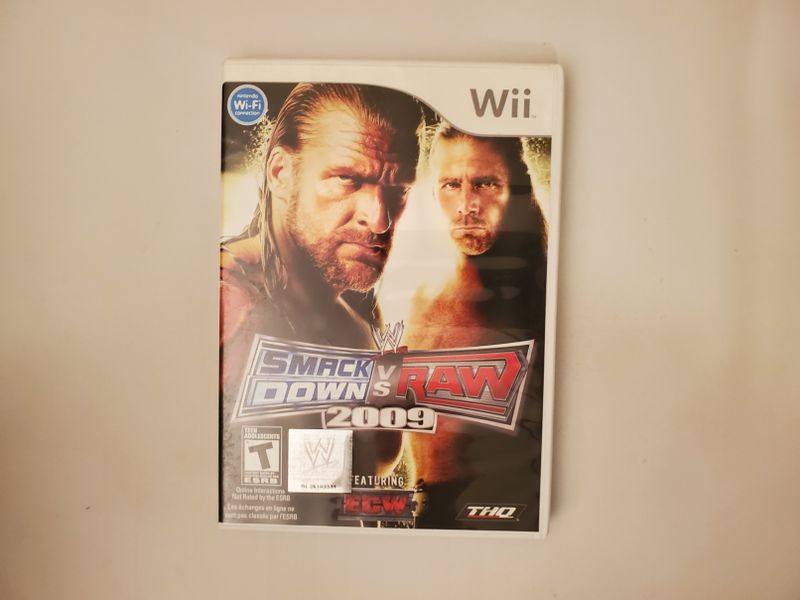 Nintendo Wii WWE SmackDown vs. Raw 2009 video game